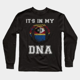 Swaziland  It's In My DNA - Gift for Swazilander From Swaziland Long Sleeve T-Shirt